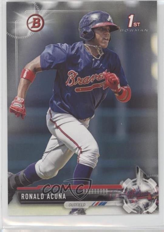 2017 Bowman Prospects Ronald Acuna Jr Ronald Acuna #BP127 02y7