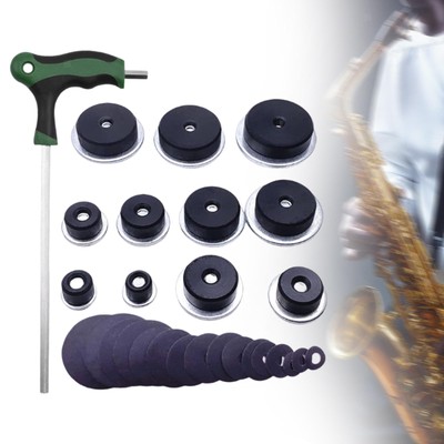 Saxophon Reparaturwerkzeug Sax Reparaturset, Wartungsset stabiler Sitz Holzbläser, Sound
