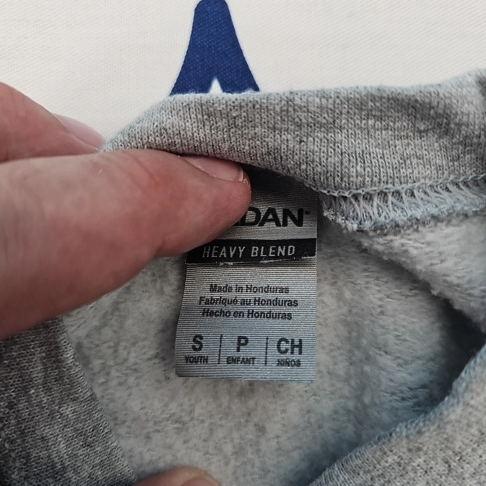 William And Mary Youth Grey Crew Neck Sweatshirt Size S - Image 3 of 4