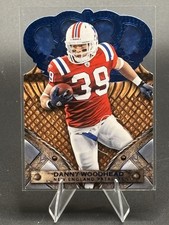 2011 Panini Crown Royale Danny Woodhead #21 Blue Die-Cut /100 Patriots SP NFL
