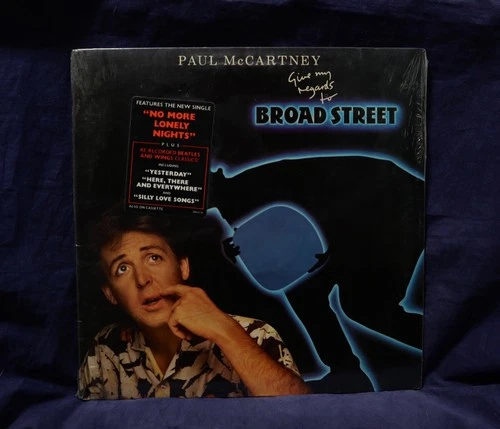 PAUL McCARTNEY~VERY RARE SEALED LP~REGARDS BROAD STREET~1984 1stPRESS~W/STICKER