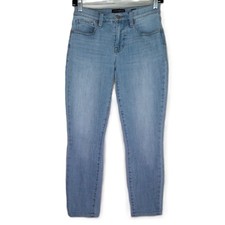 Lucky Brand Blue Jeans Mid Rise Super Skinny Ava Medium Wash Stretch Sz 4 / 27