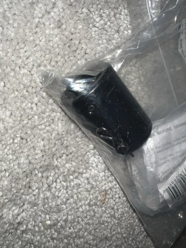 Minka-Aire DR500-BK Ceiling Fan Downrod Coupler, Black - Picture 2 of 2