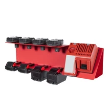 Battery Holder Charger Stand Mount Holder For Milwaukee M12 M18