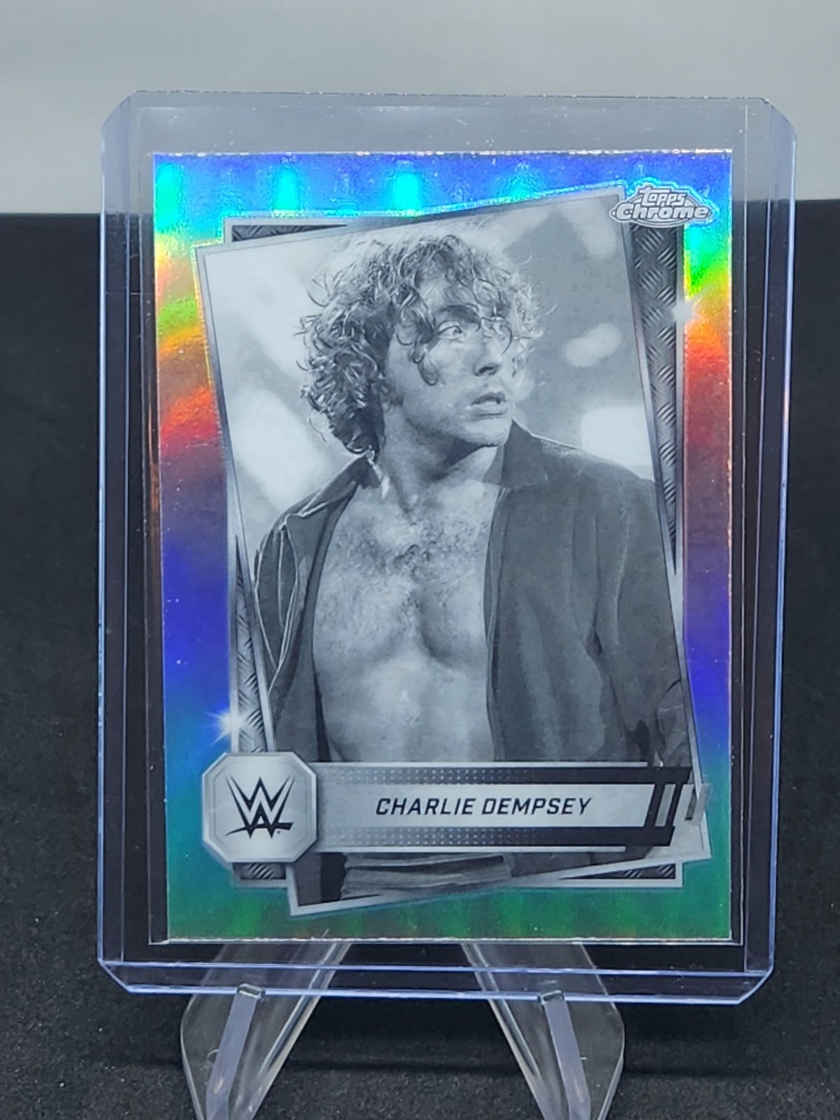 2025 Topps Chrome WWE Charlie Dempsey Sepia Refractor #200 NXT