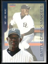 Jose Valdez 2003 Battle Creak Yankees Team Set Card