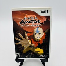 Avatar The Last Airbender Nintendo Wii CIB Tested Working Complete VG Condition