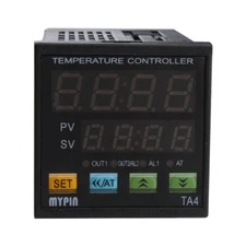AGPtek® Universal Digital PID Temperature Controller RNR Control Out Black 