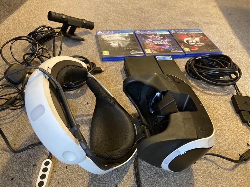 Sony PlayStation VR Headset Camera Bundle spares
