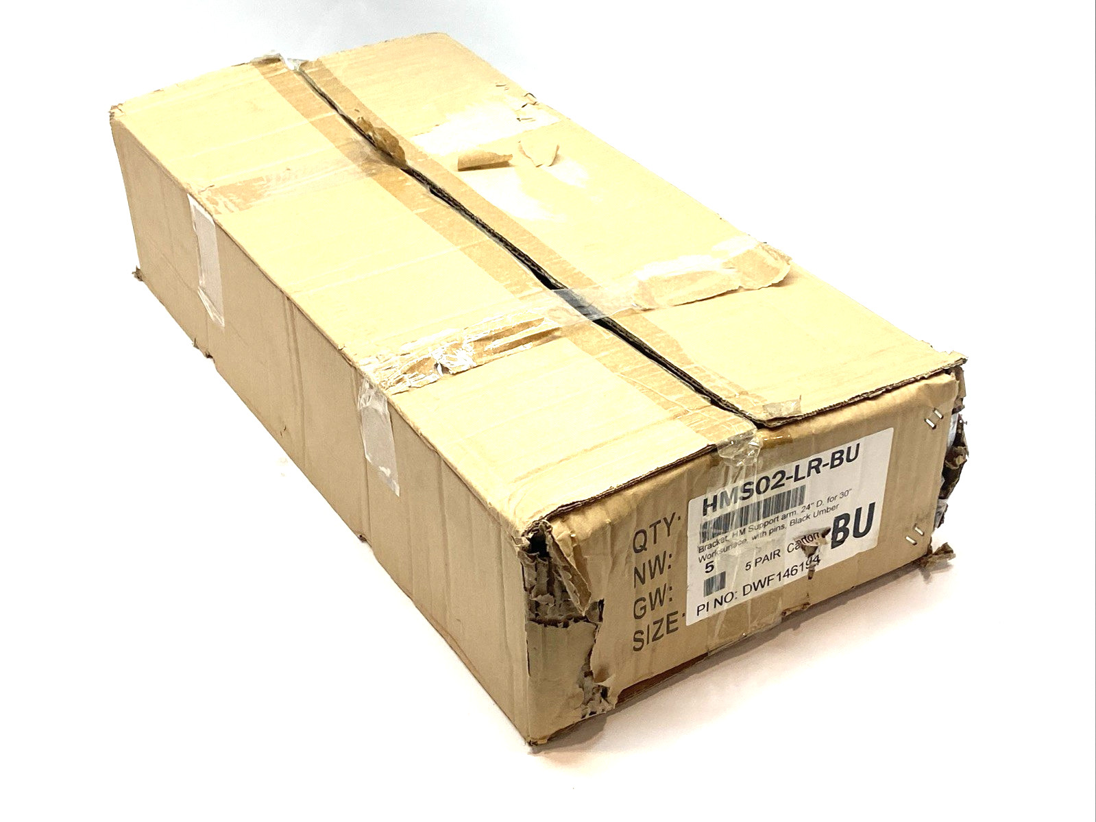 Herman-Miller HMS02-LR-BU Cantilever Support Arm BOX OF 5 PAIR