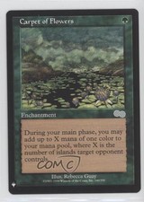Carpet of Flowers (Urza's Saga) Magic: The List Mystery Booster #240