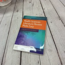 Health Sciences Literature Review textbook 2017 paperback MSN DNP collegiate