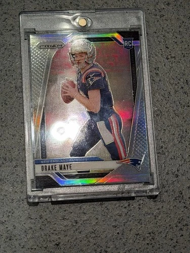 2024 Panini Prizm - Rookie Drake Maye #329 Silver Prizm (RC)