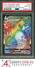 2020 POKEMON SWSH CHAMPION'S PATH SECRET #074 FA/ CHARIZARD VMAX PSA 10