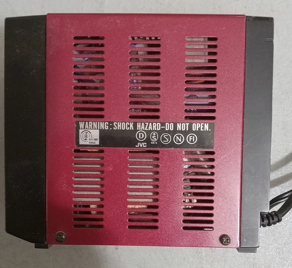 Vintage JVC AC Power Adapter AA-P1U Input AC 120V Output DC 9.6V New In Box - Image 4 of 4