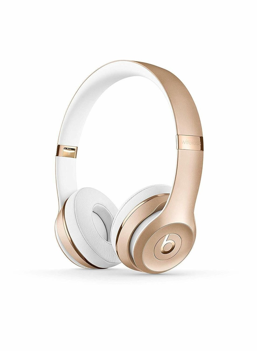 Beats by Dre Solo Wireless Over the Ear Headphones Gold