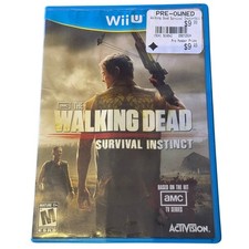 The Walking Dead Survival Instinct Nintendo Wii U Activision Game Daryl Dixon