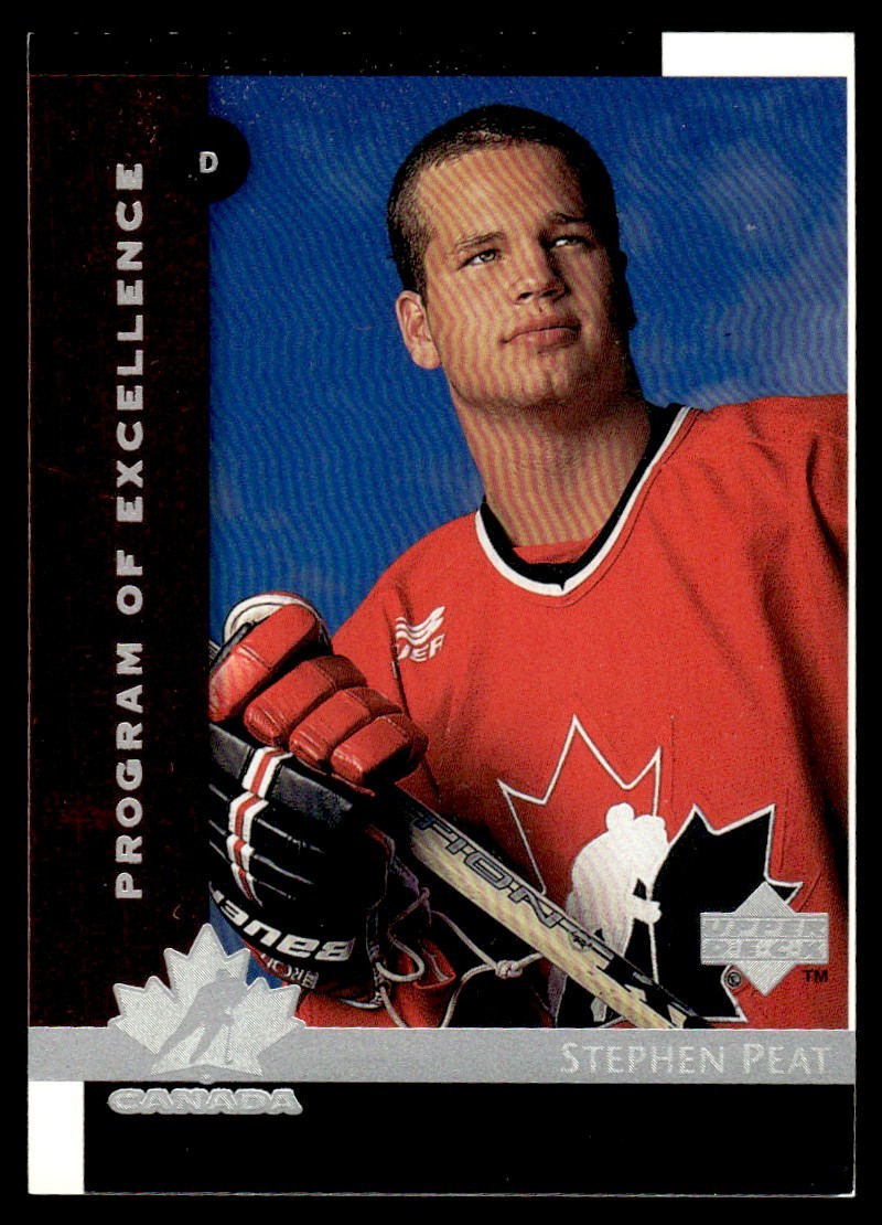 1997-98 Upper Deck Stephen Peat Rookie Canada #405
