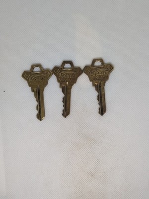 Vintage Arrow Lock Comet Keys