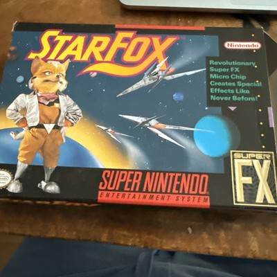Nintendo SNES Starfox Us Version