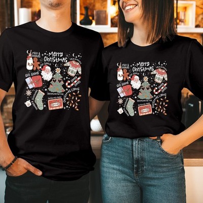 Santa Gift Giving Zuckerstangen Ugly Shirt Festlich Weihnachten Xmas Sweatshirt 5147