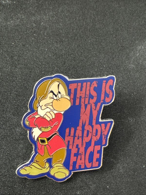 Disney 2014 Grumpy-This Is My Happy Face Pin
