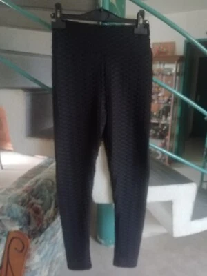 Leggings Noir Taille S Sans Marque Générique Femme Occasion - Photo 1/2