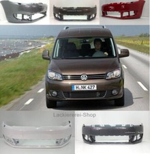 STOßSTANGE VORNE LACKIERT IN WUNSCHFARBE NEU für VW Caddy 2010-2015 mit SRA