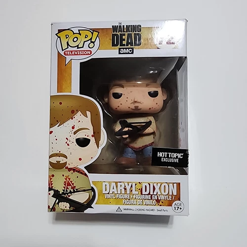 Funko Pop! Vinyl: The Walking Dead - Daryl Dixon #72 Bloody Hot Topic (Damaged)