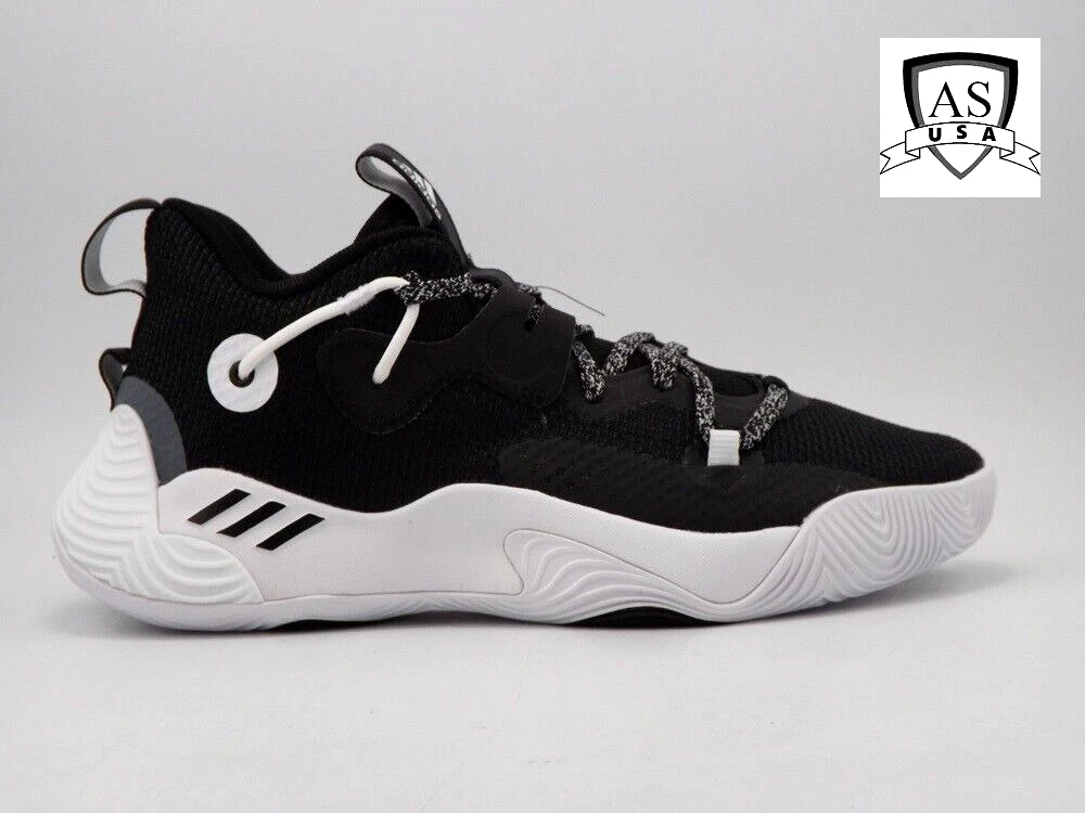 Adidas Harden Stepback 3 Men s Bounce Basketball Shoes Black White