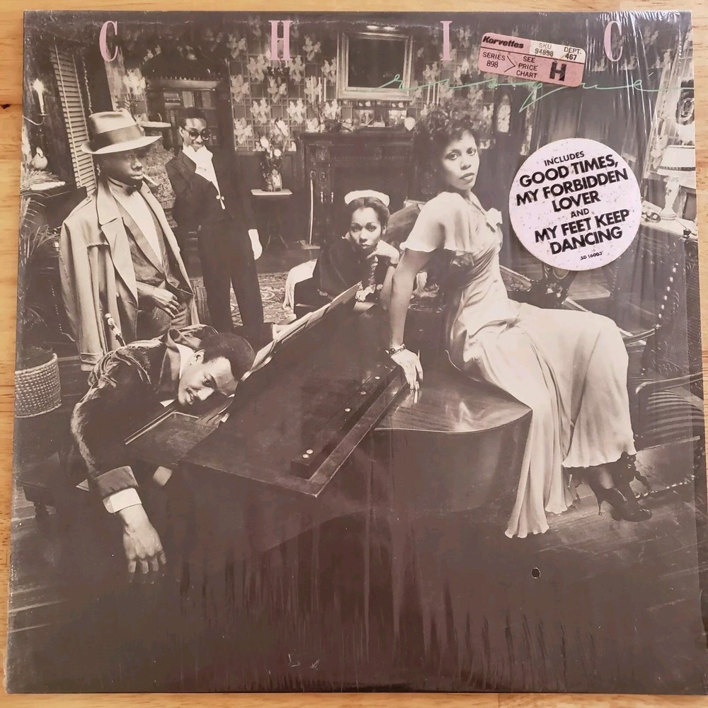 Chic -Risque  - Vinyl LP 1979 Atlantic SD 16003 -Shrink, Hype Sticker, Near Mint