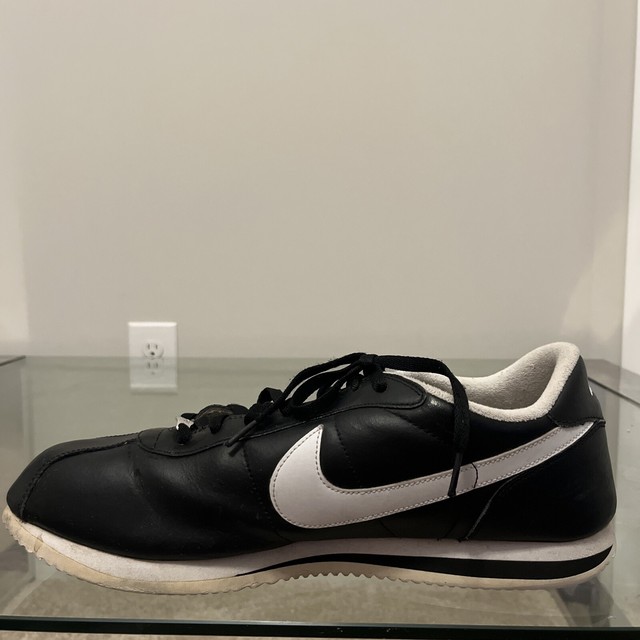 Size 15 - Nike Cortez Basic Black White 