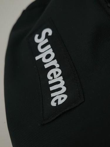 FW22 Supreme Petit Sac Taille Cordura Épaule Noir Imperméable Ceinture Pack - Photo 5/12