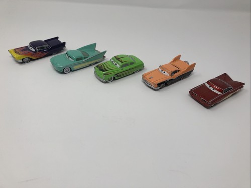 Disney Cars Retro Series, Lot Of 5 - Picture 4 of 5