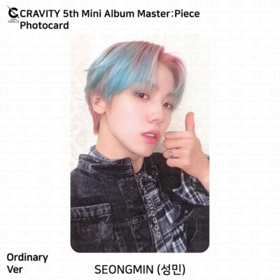 Cravity The 5th Mini Album Master piece Photocard Puzzle Piece