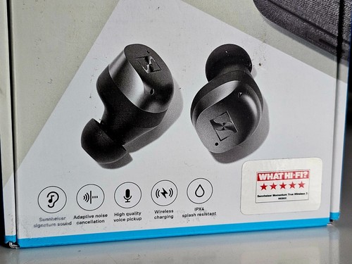 100% Genuine Sennheiser Momentum 3 True Wireless Earbuds ANC Pristine RRP £225 - Picture 1 of 17