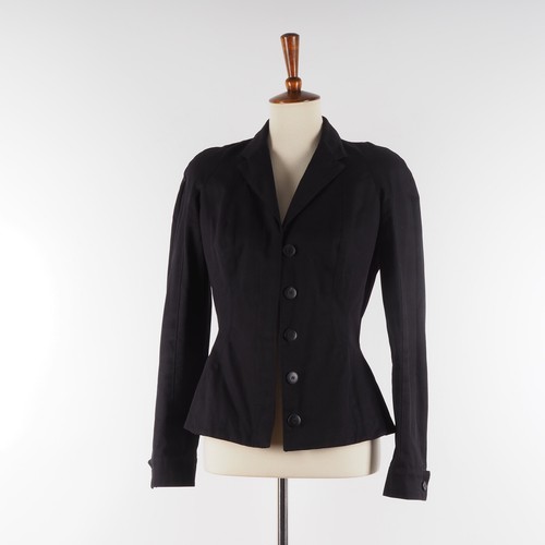 Authentic Rare Alexander McQueen 2011 Women's Black Blazer Jacket 42 S Small - Picture 4 of 10