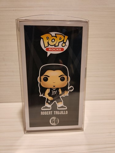 Funko POP! Rocks Metallica Robert Trujillo #60 VAULTEDw/ protector  - Picture 4 of 6