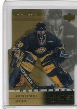 2000-01 Upper Deck Ice Stars Fresh Faces Andrew Raycroft Rookie 273/500