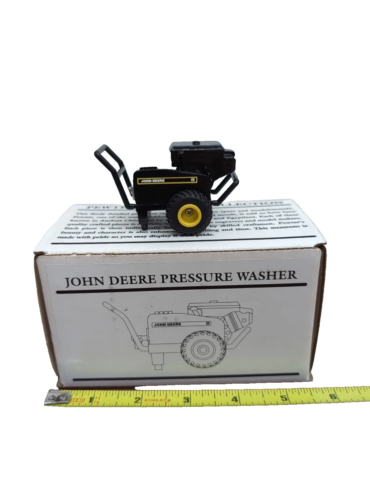 John Deere Negro escala 1:64 vehículos de granja Diecast contemporáneos de fabricación