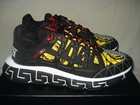 100% AUTHENTIC NEW MEN VERSACE TRIGRECA BAROCCO LOW TOP SNEAKERS EU 41/ US 8 — photo 8