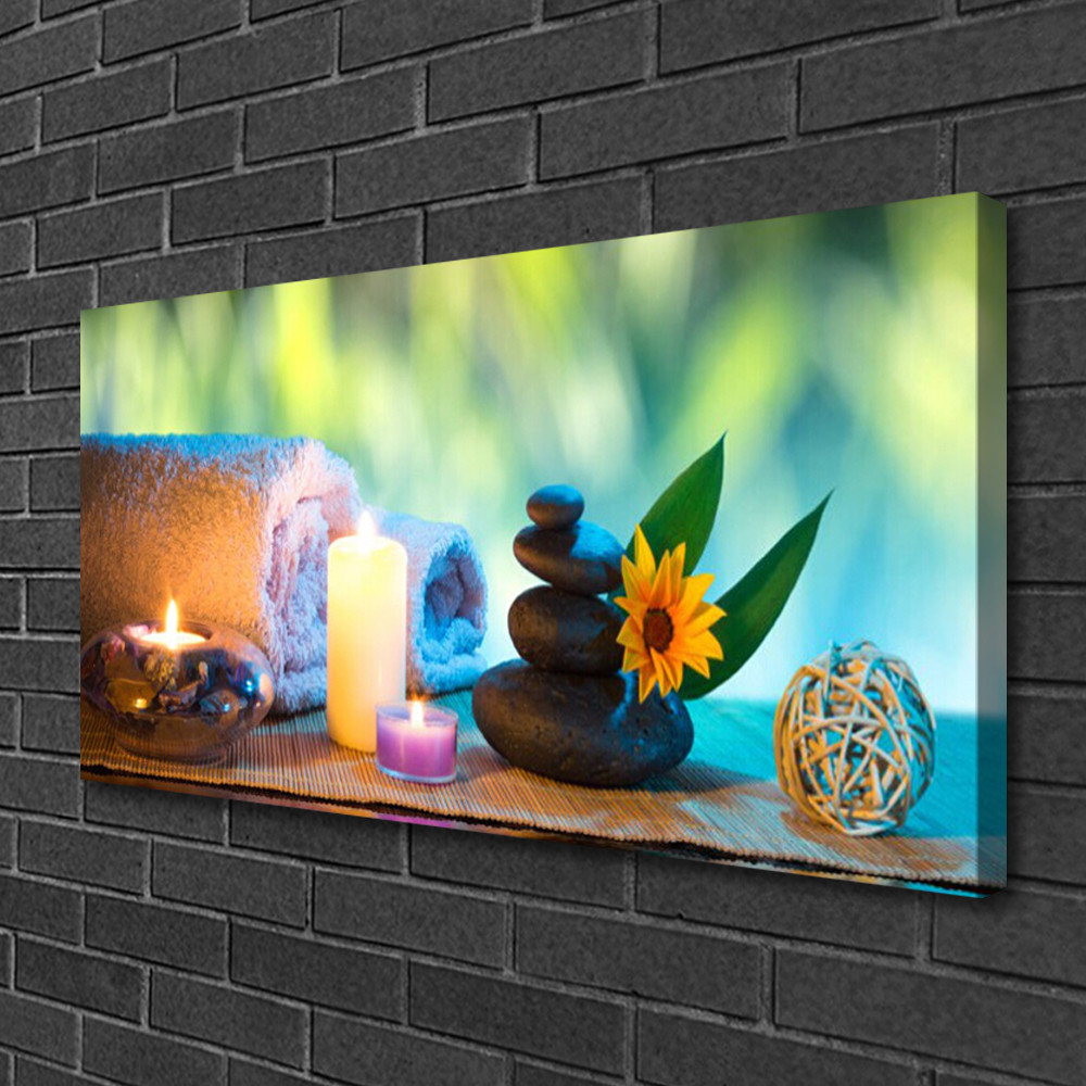 Tableau sur toile 100x50 cm pour transformer une chambre en espace zen