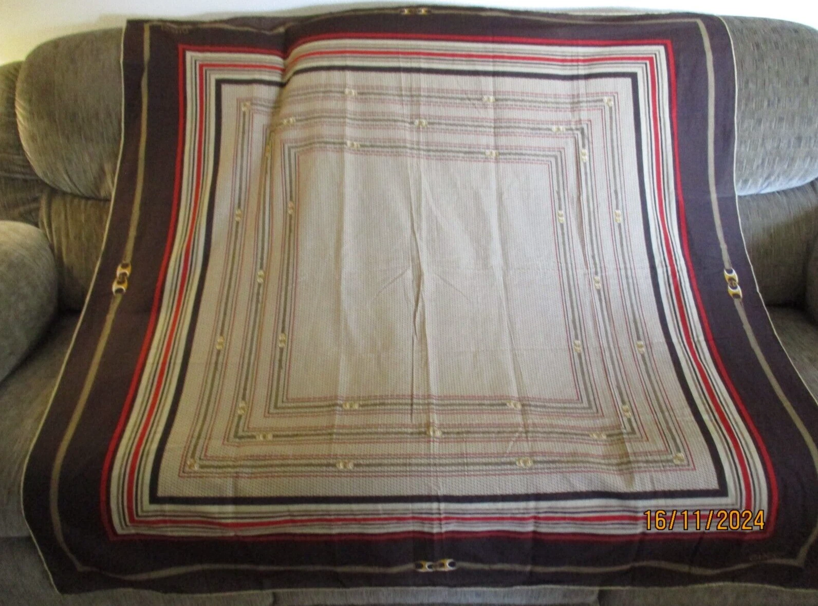 Sarong paréo GUCCI vintage (n° 2); Excellent état