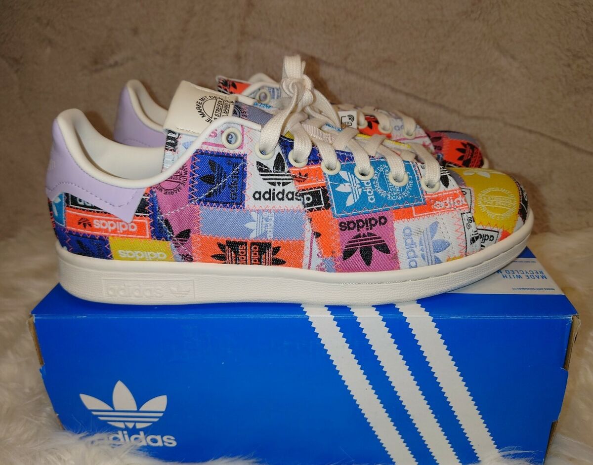 Size 8 - adidas Stan Smith Patchwork Trefoils W for sale Size 8 - adidas Stan Smith Patchwork Trefoils W for sale
