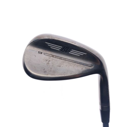 Used Titleist SM9 Brushed Steel Sand Wedge / 54.0 Degrees / Wedge Flex
