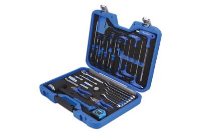 Laser Tools 8058 Kartwerkzeug Kit - Ratsche 3/8''D Steckdosen Schraubendreher Zange Set