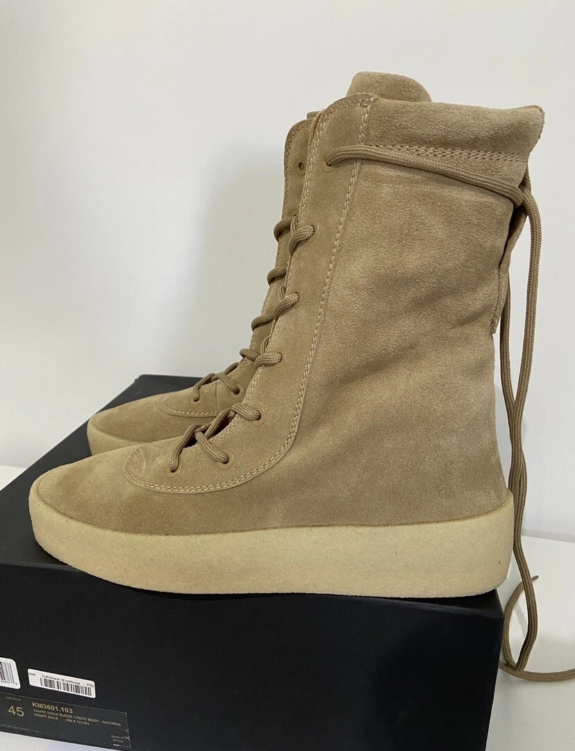 Yeezy crepe boot deals season 4 taupe