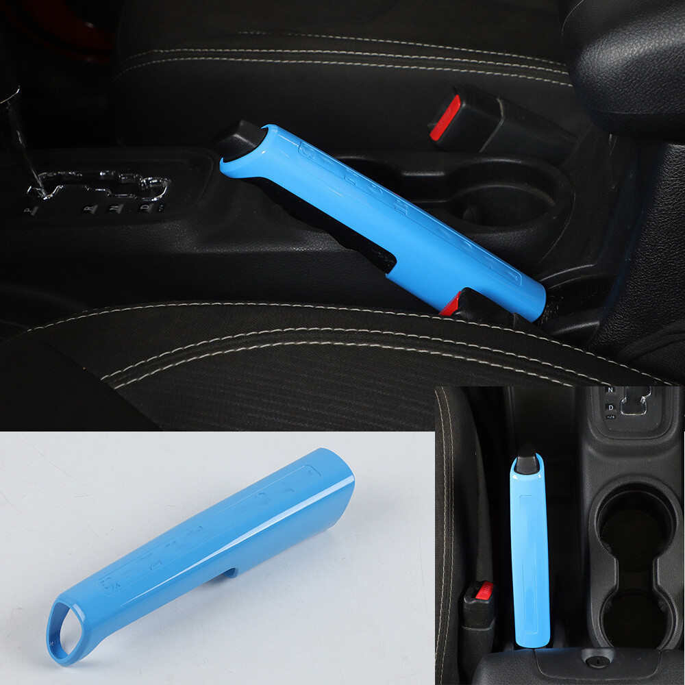 Light Blue Handbrake Hand Brake Cover For Jeep Wrangler JK 2011-2017 Accessories