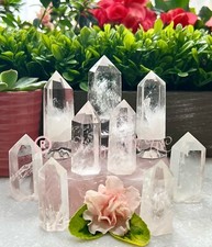 Venta al por mayor Lote 1 Lb Obelisco Cuarzo Transparente Punta Torre Cristal Energía Natural