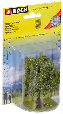 Noch HO- 21560, Profi-Apfelbaum mit Früchten, für höchste Ansprüche, GMK World 